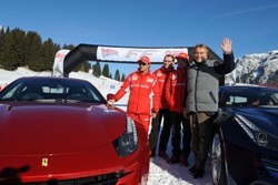 Ancora relax per la Ferrari a Campiglio